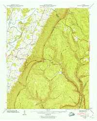 Download a high-resolution, GPS-compatible USGS topo map for Ketner Gap, TN (1960 edition)
