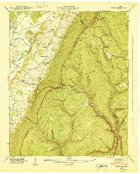 Download a high-resolution, GPS-compatible USGS topo map for Ketner Gap, TN (1947 edition)