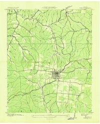 Download a high-resolution, GPS-compatible USGS topo map for Kimmins, TN (1936 edition)