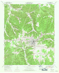 Download a high-resolution, GPS-compatible USGS topo map for Kimmins, TN (1971 edition)