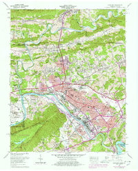 Download a high-resolution, GPS-compatible USGS topo map for Kingsport, TN (1978 edition)