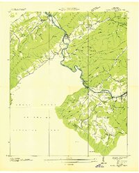 Download a high-resolution, GPS-compatible USGS topo map for Kinzel Springs, TN (1936 edition)