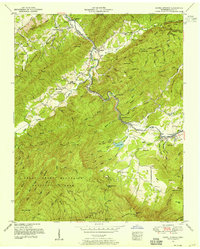 Download a high-resolution, GPS-compatible USGS topo map for Kinzel Springs, TN (1955 edition)