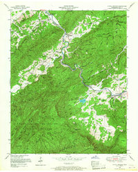 Download a high-resolution, GPS-compatible USGS topo map for Kinzel Springs, TN (1968 edition)