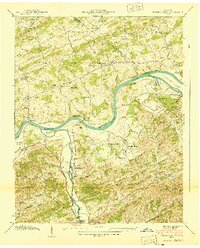Download a high-resolution, GPS-compatible USGS topo map for Kykers Ferry, TN (1940 edition)