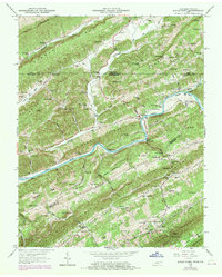 Download a high-resolution, GPS-compatible USGS topo map for Kyles Ford, TN (1970 edition)