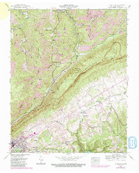 Download a high-resolution, GPS-compatible USGS topo map for La Follette, TN (1990 edition)