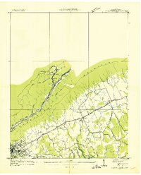 Download a high-resolution, GPS-compatible USGS topo map for La Follette, TN (1936 edition)