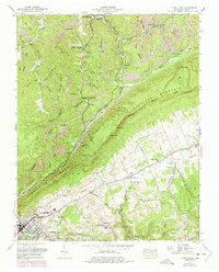 Download a high-resolution, GPS-compatible USGS topo map for La Follette, TN (1975 edition)