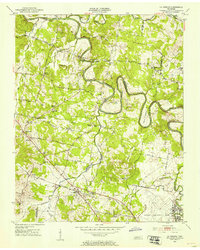 Download a high-resolution, GPS-compatible USGS topo map for La Vergne, TN (1954 edition)