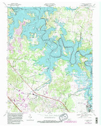Download a high-resolution, GPS-compatible USGS topo map for La Vergne, TN (1984 edition)