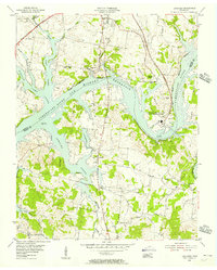 preview thumbnail of historical topo map of Wilson County, TN in 1955