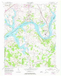 Download a high-resolution, GPS-compatible USGS topo map for Laguardo, TN (1980 edition)