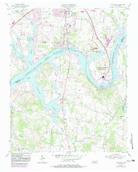 Download a high-resolution, GPS-compatible USGS topo map for Laguardo, TN (1983 edition)