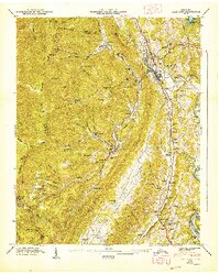 Download a high-resolution, GPS-compatible USGS topo map for Lake City, TN (1947 edition)