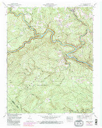 Download a high-resolution, GPS-compatible USGS topo map for Lancing, TN (1988 edition)