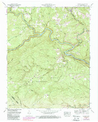 Download a high-resolution, GPS-compatible USGS topo map for Lancing, TN (1988 edition)
