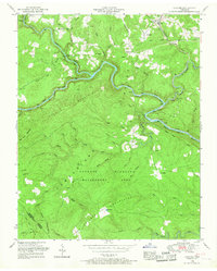Download a high-resolution, GPS-compatible USGS topo map for Lancing, TN (1967 edition)