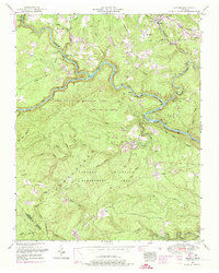 Download a high-resolution, GPS-compatible USGS topo map for Lancing, TN (1974 edition)