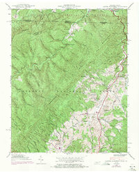 Download a high-resolution, GPS-compatible USGS topo map for Laurel Bloomery, TN (1971 edition)