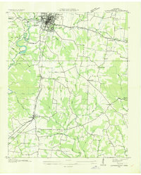 Download a high-resolution, GPS-compatible USGS topo map for Lawrenceburg, TN (1936 edition)