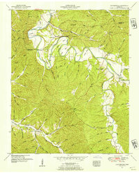 Download a high-resolution, GPS-compatible USGS topo map for Leatherwood, TN (1954 edition)