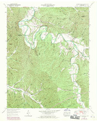 Download a high-resolution, GPS-compatible USGS topo map for Leatherwood, TN (1970 edition)