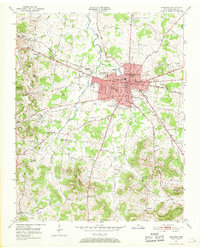 Download a high-resolution, GPS-compatible USGS topo map for Lebanon, TN (1969 edition)