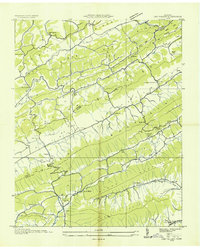 Download a high-resolution, GPS-compatible USGS topo map for Lee Valley, TN (1935 edition)
