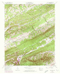 Download a high-resolution, GPS-compatible USGS topo map for Lee Valley, TN (1973 edition)