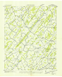 Download a high-resolution, GPS-compatible USGS topo map for Leesburg, TN (1935 edition)