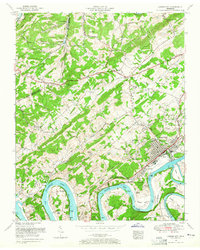 Download a high-resolution, GPS-compatible USGS topo map for Lenoir City, TN (1965 edition)