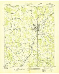 Download a high-resolution, GPS-compatible USGS topo map for Lewisburg, TN (1936 edition)