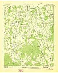 preview thumbnail of historical topo map of Lincoln County, TN in 1936