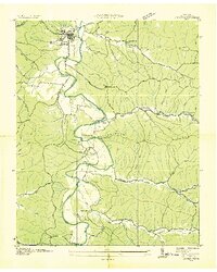 Download a high-resolution, GPS-compatible USGS topo map for Linden, TN (1936 edition)