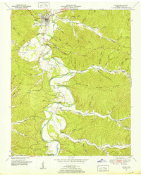 Download a high-resolution, GPS-compatible USGS topo map for Linden, TN (1952 edition)