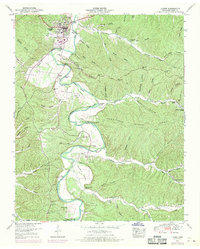 Download a high-resolution, GPS-compatible USGS topo map for Linden, TN (1970 edition)