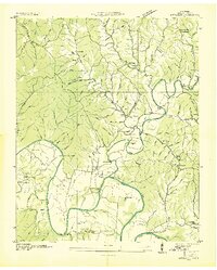 Download a high-resolution, GPS-compatible USGS topo map for Littlelot, TN (1936 edition)