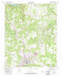 Download a high-resolution, GPS-compatible USGS topo map for Livingston, TN (1986 edition)