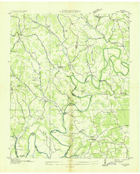 preview thumbnail of historical topo map of Moore County, TN in 1936