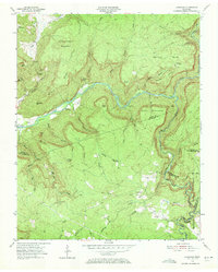Download a high-resolution, GPS-compatible USGS topo map for Lonewood, TN (1972 edition)