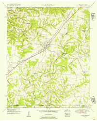 Download a high-resolution, GPS-compatible USGS topo map for Loretto, TN (1954 edition)