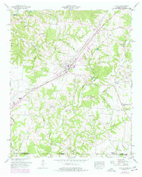 Download a high-resolution, GPS-compatible USGS topo map for Loretto, TN (1977 edition)