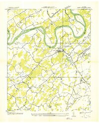 1936 Map of Louisville