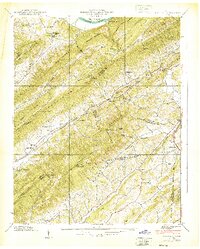 Download a high-resolution, GPS-compatible USGS topo map for Lovelace, TN (1939 edition)