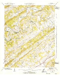 Download a high-resolution, GPS-compatible USGS topo map for Lovell, TN (1952 edition)