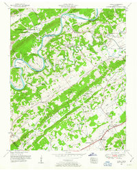 Download a high-resolution, GPS-compatible USGS topo map for Lovell, TN (1954 edition)