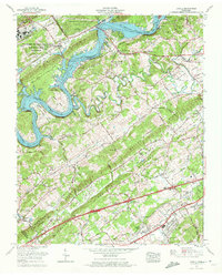 Download a high-resolution, GPS-compatible USGS topo map for Lovell, TN (1972 edition)