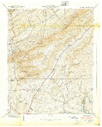 Download a high-resolution, GPS-compatible USGS topo map for Luttrell, TN (1939 edition)