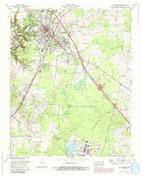 Download a high-resolution, GPS-compatible USGS topo map for Manchester, TN (1993 edition)